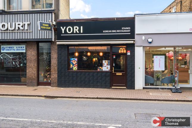 Thumbnail Commercial property for sale in High Street, Staines