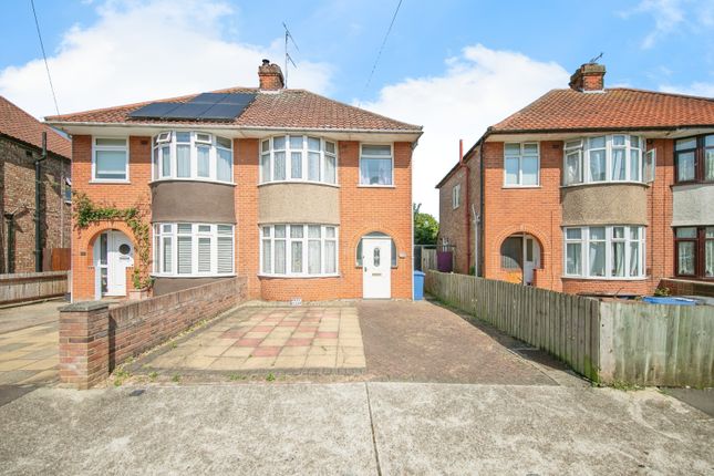 Thumbnail Semi-detached house for sale in Lavenham Road, Ipswich, Suffolk