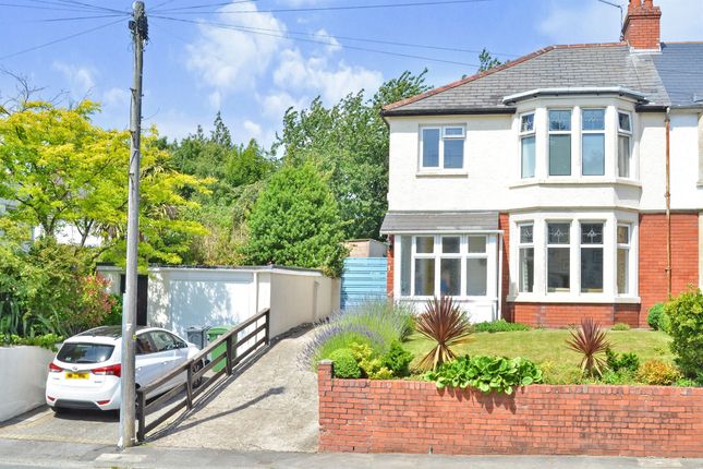 Thumbnail Semi-detached house for sale in Heathwood Grove, Heath, Cardiff