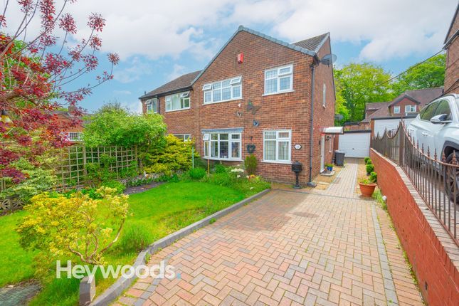 Thumbnail Semi-detached house for sale in Melvyn Crescent, Porthill, Newcastle-Under-Lyme