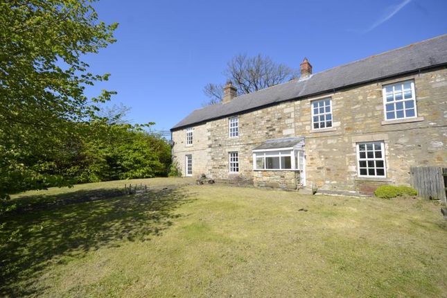 Thumbnail Farmhouse to rent in Newton Farm, Mitford, Morpeth, Northumberland