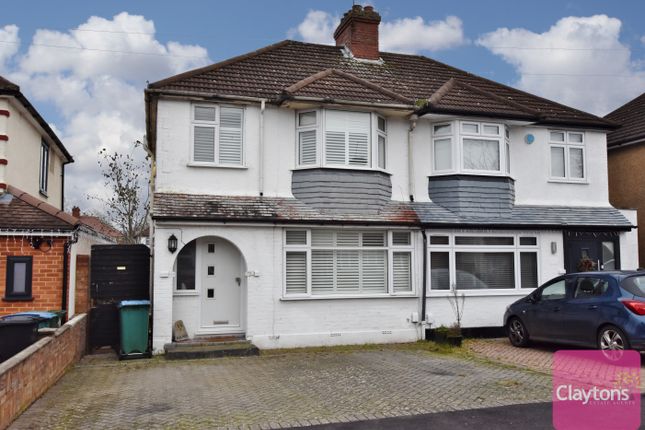 Thumbnail Semi-detached house for sale in Perivale Gardens, Watford