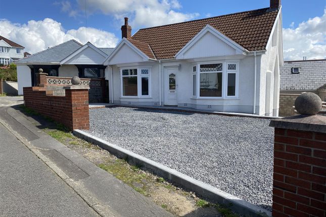 Thumbnail Detached bungalow for sale in Lon Derw, Sketty, Swansea