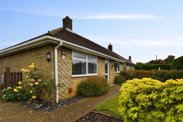 Thumbnail Semi-detached bungalow to rent in Queens Close, Wereham, King's Lynn