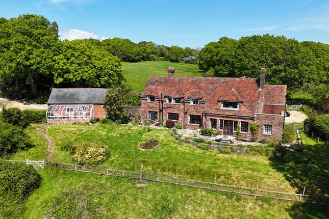 Thumbnail Farmhouse for sale in Mead End Road, Sway, Lymington