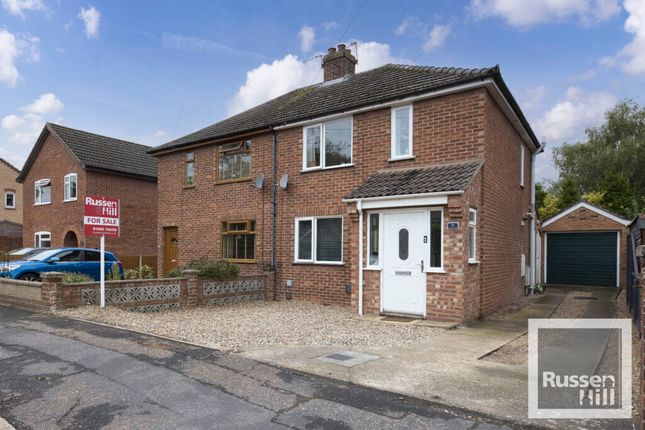 Thumbnail Semi-detached house for sale in Clover Road, Sprowston