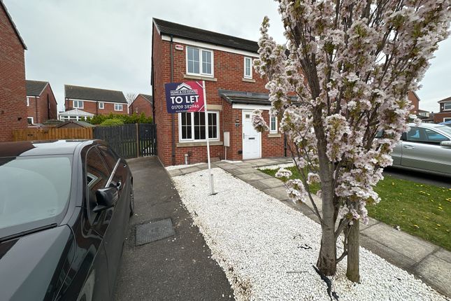 Thumbnail Semi-detached house to rent in Harvest Avenue, Thurcroft, Rotherham