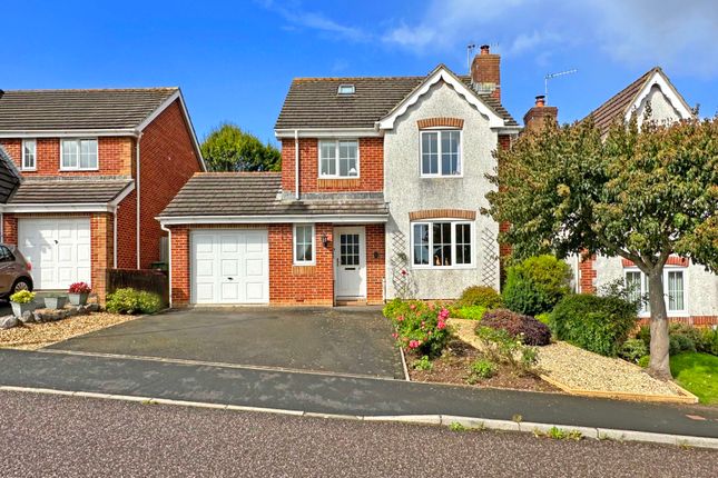 Thumbnail Detached house for sale in Pridhams Way, Exminster, Exeter