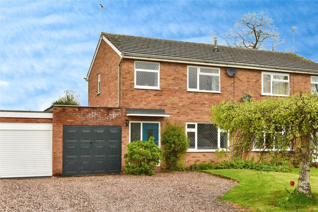 Thumbnail Semi-detached house for sale in Birchwood Drive, Nantwich, Cheshire