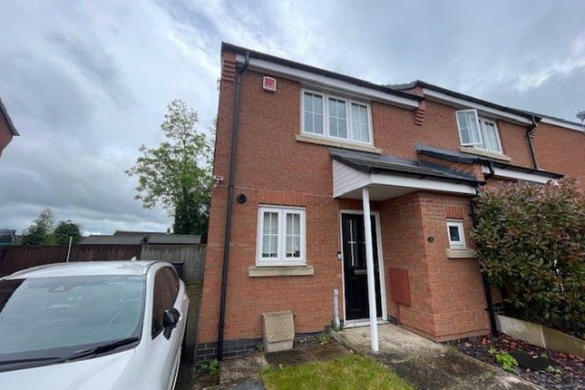 Semi-detached house to rent in Crowson Close, Shepshed