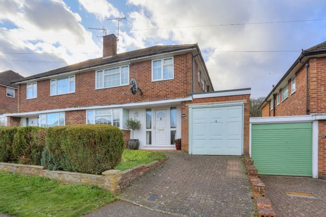 Semi-detached house for sale in Springfield Crescent, Harpenden, Hertfordshire