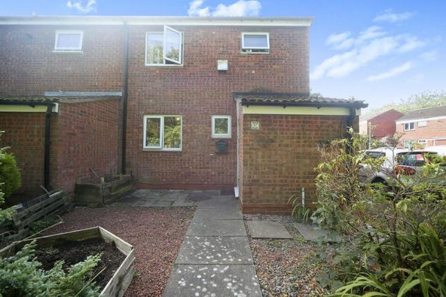Thumbnail End terrace house for sale in Loxley Close, Church Hill South, Redditch, Worcestershire