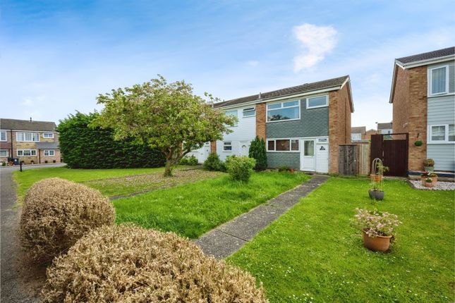 Thumbnail End terrace house for sale in Dothans Close, Great Barford, Bedford