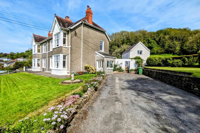 Semi-detached house for sale in Springfield Road, Carmarthen, Carmarthenshire.