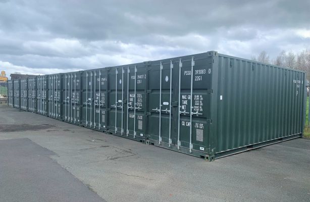 Commercial property to let in Self-Storage Containers, Leyfos Plastics, Market Drayton, Shropshire