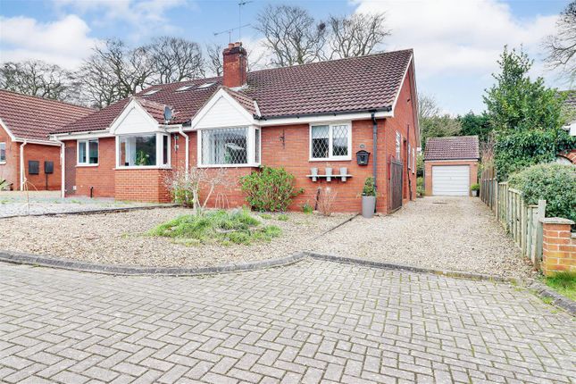 Thumbnail Semi-detached bungalow for sale in Wood View, Swanland, North Ferriby