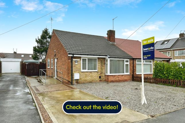 Thumbnail Semi-detached bungalow for sale in Train Avenue, Hull