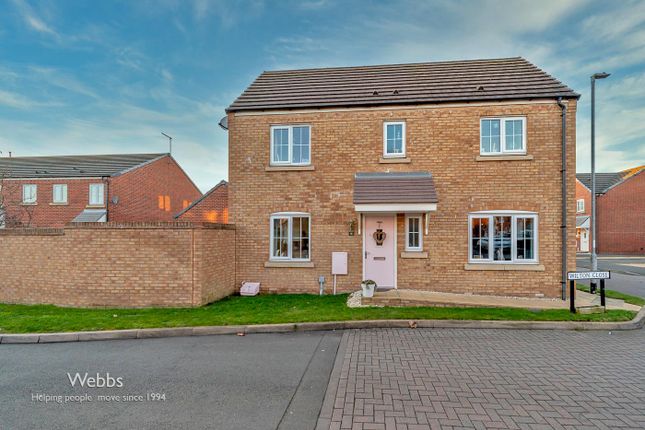 Thumbnail Detached house for sale in Wilton Close, Cannock