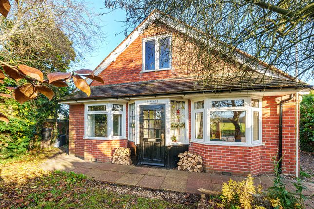 Thumbnail Bungalow for sale in Chequers Lane, Eversley, Hook, Hampshire