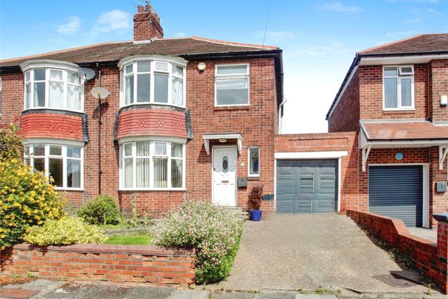 Semi-detached house for sale in Glendale Grove, North Shields, Tyne And Wear