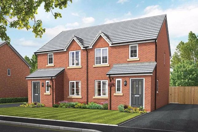 Thumbnail Semi-detached house for sale in Plot 113, The Trevithick, Rectory Woods, Rectory Lane, Standish, Wigan