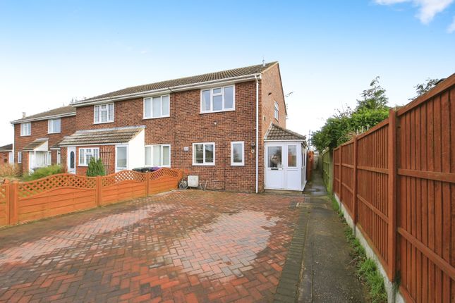 Thumbnail End terrace house for sale in St. Martins Close, Cranwell Village, Sleaford