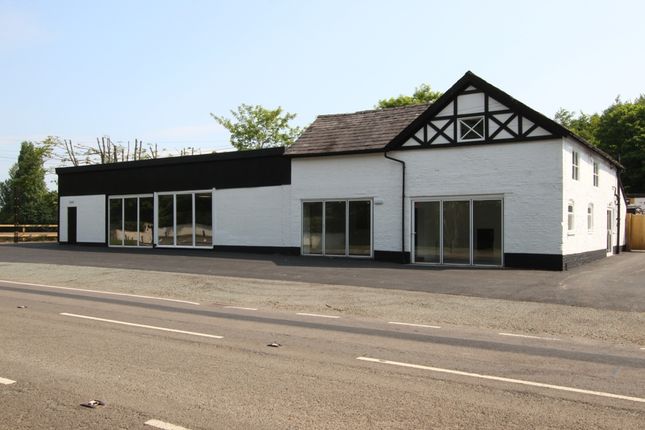 Retail premises to let in Parkside Garage, Mereside Road, Mere, Knutsford, Cheshire