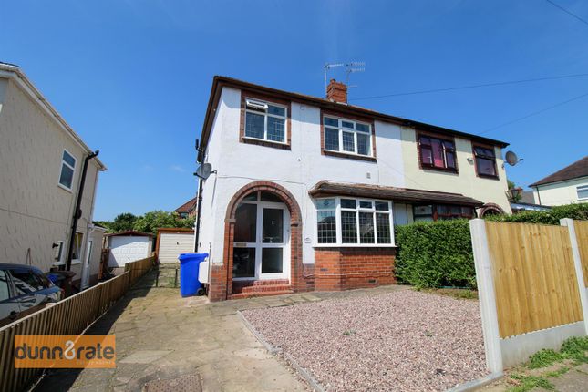 Thumbnail Semi-detached house for sale in Central Drive, Blurton, Stoke-On-Trent