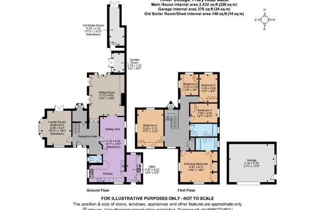 Detached house for sale in Friary Road, Ascot, Berkshire