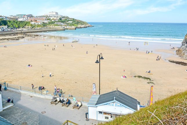 Flat for sale in Crest Court, The Crescent, Newquay, Cornwall