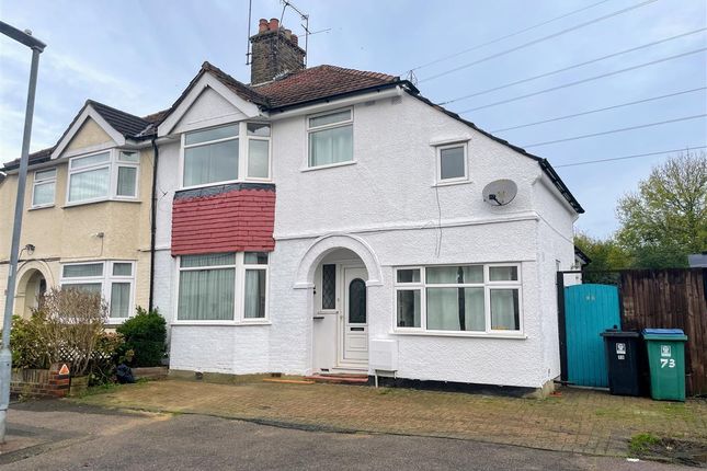 Thumbnail Semi-detached house to rent in Riverside Road, Watford