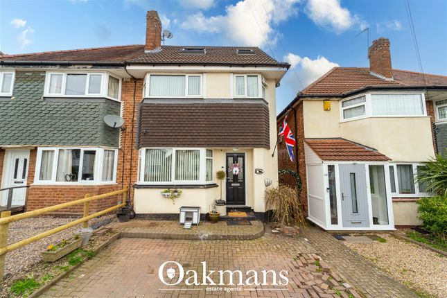 Thumbnail Semi-detached house for sale in Barn Lane, Solihull