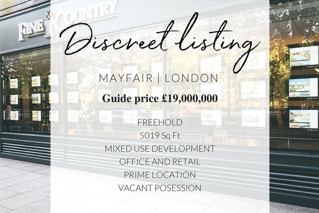 Thumbnail Property for sale in New Bond Street, London