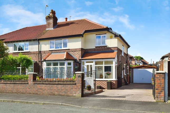 Thumbnail Semi-detached house for sale in Marbury Drive, Timperley, Altrincham, Greater Manchester