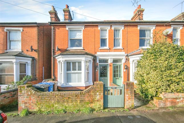 Thumbnail Semi-detached house for sale in Roundwood Road, Ipswich, Suffolk