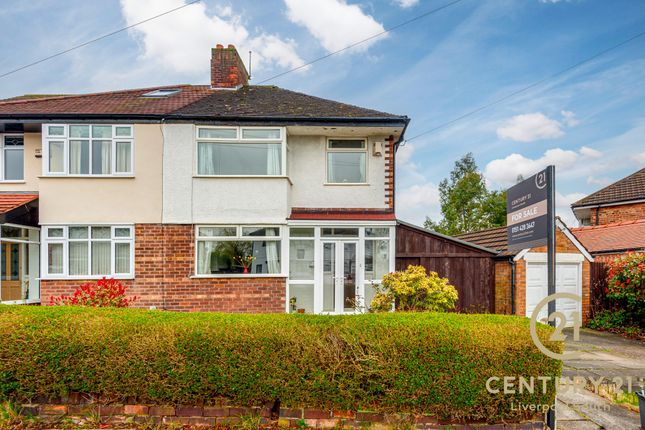 Semi-detached house for sale in 25 Manor Way, Woolton