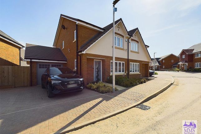 Thumbnail Semi-detached house for sale in Walnut Tree Grove, Hoo, Rochester