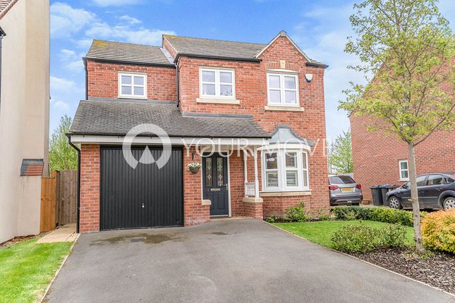 Thumbnail Detached house for sale in Ryelands Crescent, Stoke Golding, Nuneaton, Leicestershire