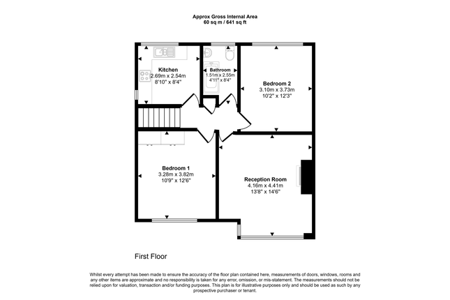 6 Upper Maisonette, Lancaster Close, Kingston Upon Thames photo 2