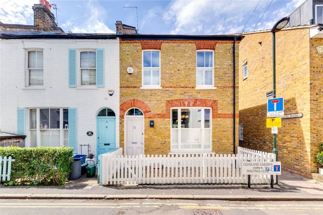 Thumbnail End terrace house to rent in Cleveland Gardens, Barnes