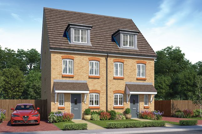Semi-detached house for sale in "The Fletcher" at Hopwoods Road, Bury St. Edmunds