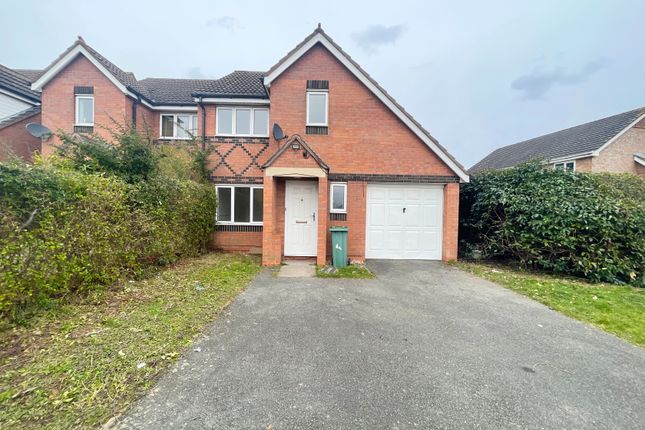 Thumbnail Detached house to rent in Seacole Close, Leicester