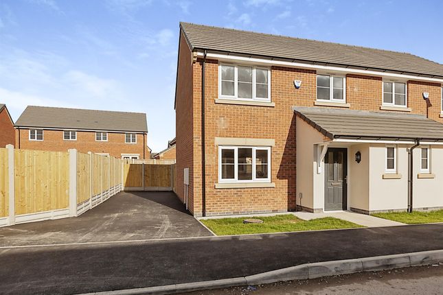 Thumbnail Semi-detached house for sale in Healy Close, Sileby, Loughborough