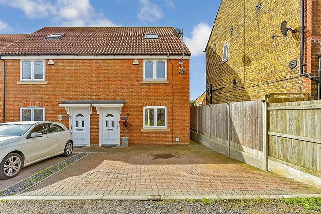 Thumbnail Semi-detached house for sale in Parsonage Chase, Minster On Sea, Sheerness, Kent