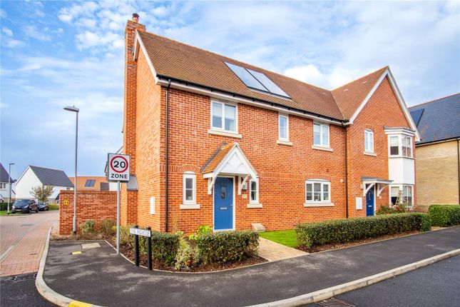 Thumbnail Semi-detached house to rent in Burns Way, Thaxted, Dunmow