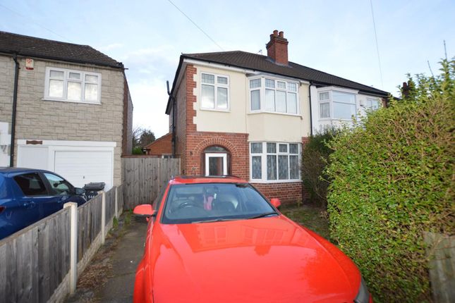 Thumbnail Semi-detached house for sale in Belvoir Drive East, Leicester
