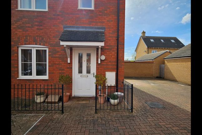 Thumbnail End terrace house for sale in Cranfield, Bedford