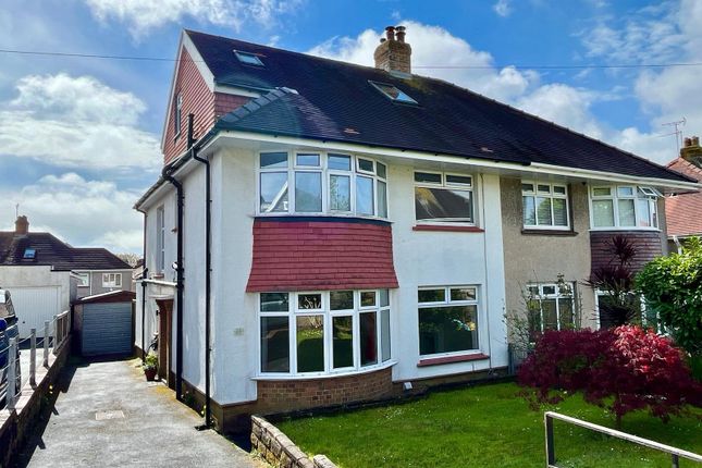 Semi-detached house for sale in Wimmerfield Crescent, Killay, Swansea