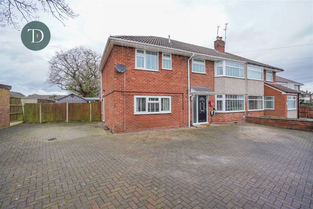 Thumbnail Semi-detached house for sale in Underwood Drive, Whitby, Ellesmere Port