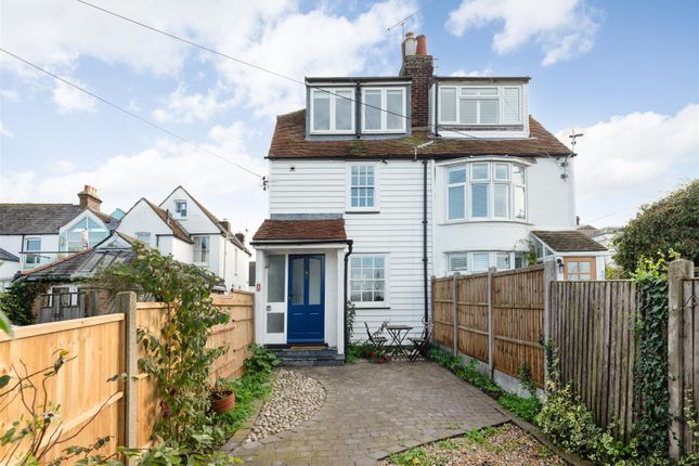 Thumbnail Semi-detached house for sale in Marine Gap, Whitstable